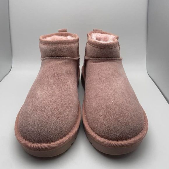 CUSHIONAIRE Women's COZY pull on boot PINK 8.5 - Picture 3 of 6
